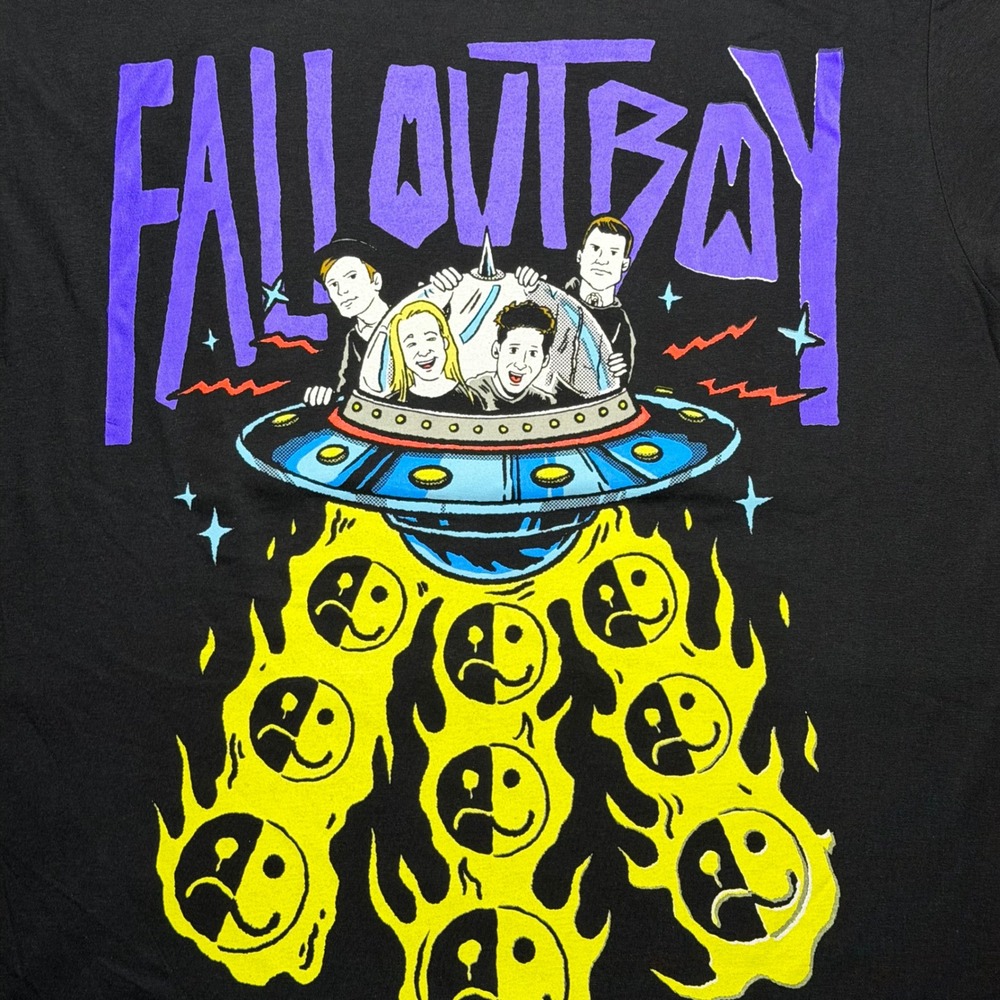 Fallout Boy music band concert tour shirt‎ XL